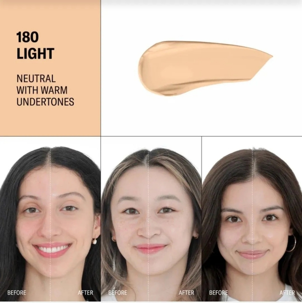 180 Light Youth Foria Date Night Skin Tint Serum Foundation Light Foundation NIB
